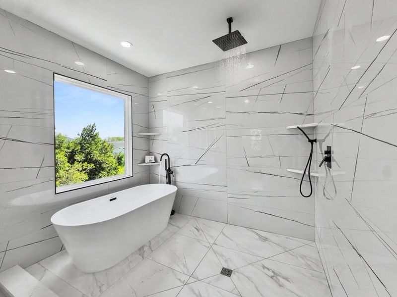 Furnished interior view inside a new home in , North Charleston (Image 11).