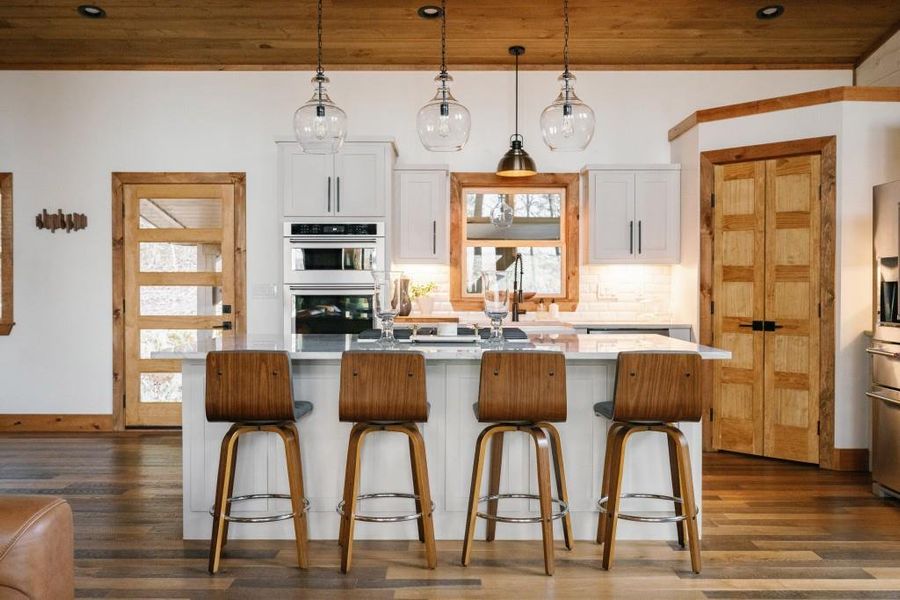 Furnished interior view inside a new home in , Mineral Bluff (Image 8).