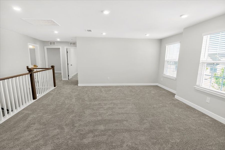 Spacious, unfurnished interior of a new home in Berkeley, Spartanburg (Image 29). Spacious, unfurnished interior of a new home in Berkeley, Spartanburg (Image 29).
