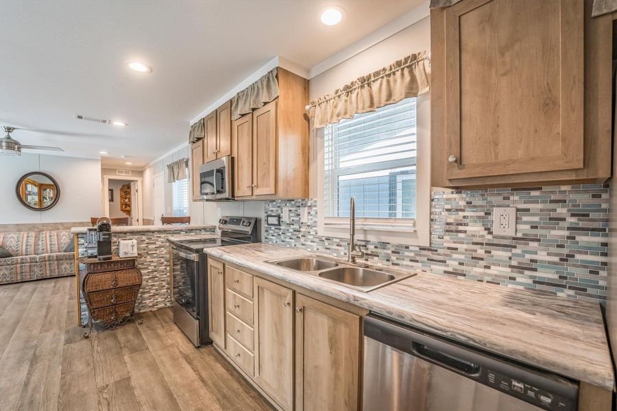 Furnished interior view inside a new home in , Coldspring (Image 40).