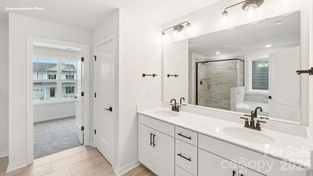 Furnished interior view inside a new home in Westport, York (Image 9).
