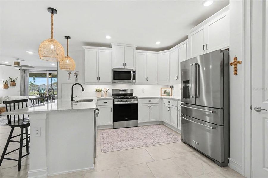 Furnished interior view inside a new home in , Punta Gorda (Image 8). Furnished interior view inside a new home in , Punta Gorda (Image 8).
