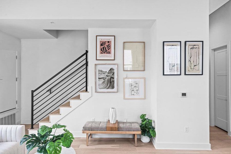 Furnished interior view inside a new home in , Austin (Image 9).