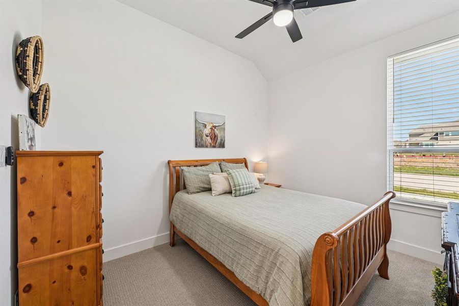 Furnished interior view inside a new home in Ridge Crossing, Waxahachie (Image 7).