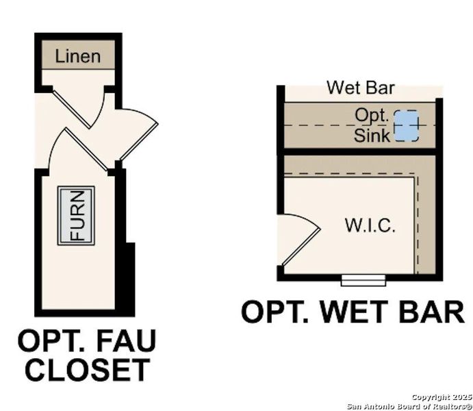 2D floor plan layout of this home in Homestead, Schertz, TX (Image 6).