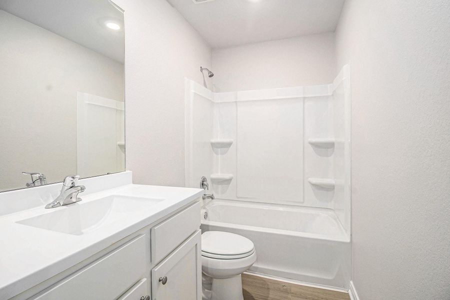 Furnished interior view inside a new home in Park Vista at El Tesoro, Houston (Image 7).