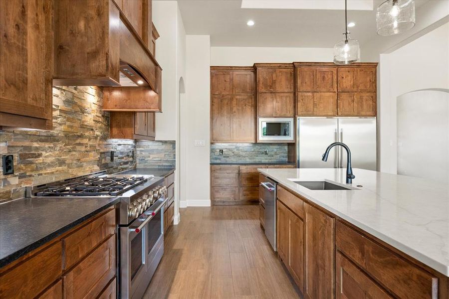 Furnished interior view inside a new home in , Cresson (Image 15).