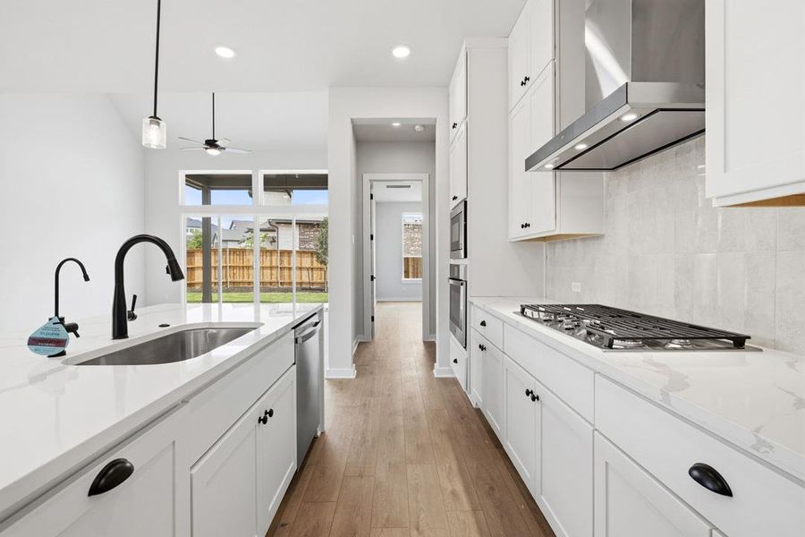 Furnished interior view inside a new home in Heritage, Dripping Springs (Image 13).