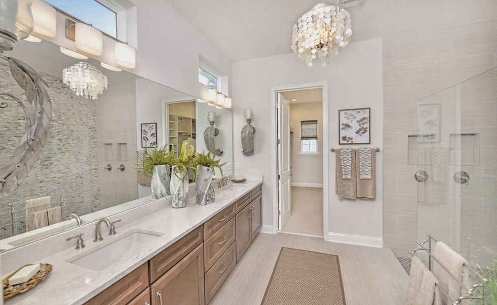 Furnished interior view inside a new home in Seven Pines, Jacksonville (Image 17).