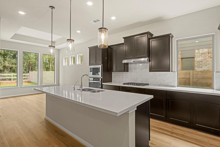 Furnished interior view inside a new home in Two Step Farm, Montgomery (Image 7).