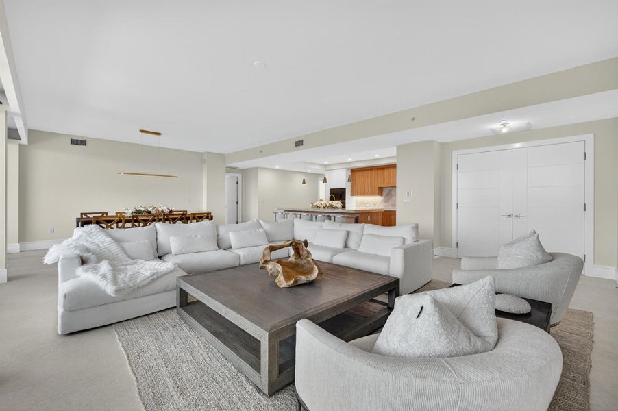 Furnished interior view inside a new home in , Jupiter (Image 5).