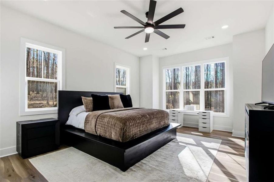 Furnished interior view inside a new home in , Winston (Image 15).