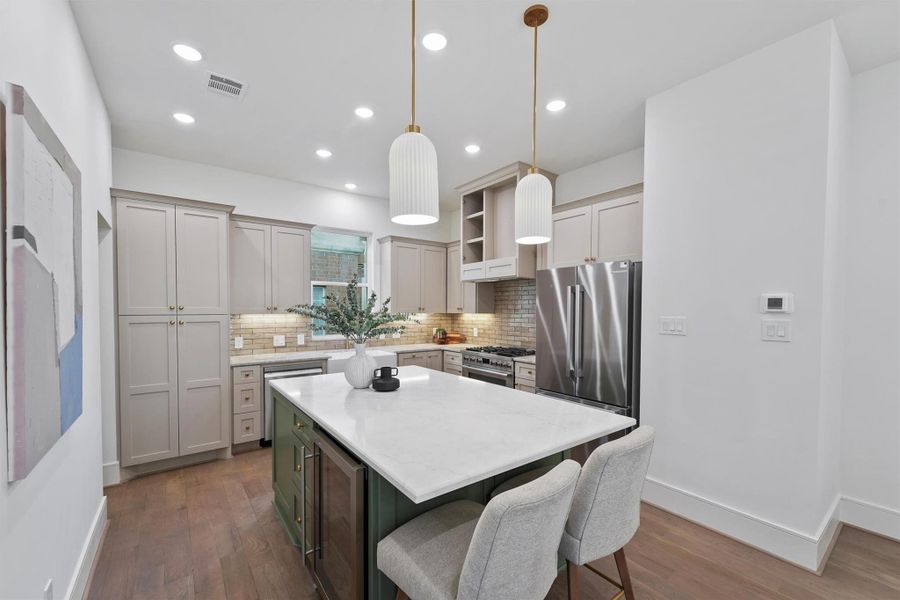 Furnished interior view inside a new home in , Houston (Image 7).