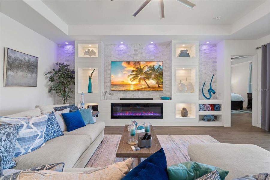 Furnished interior view inside a new home in , Punta Gorda (Image 44).