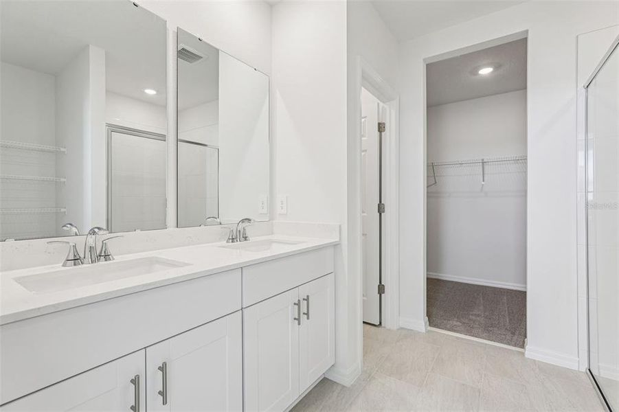 Furnished interior view inside a new home in Lake Deer Estates - Signature Series, Poinciana (Image 11).