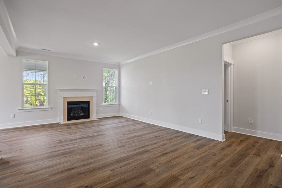 Spacious, unfurnished interior of a new home in Sweetbrier, Durham (Image 16).