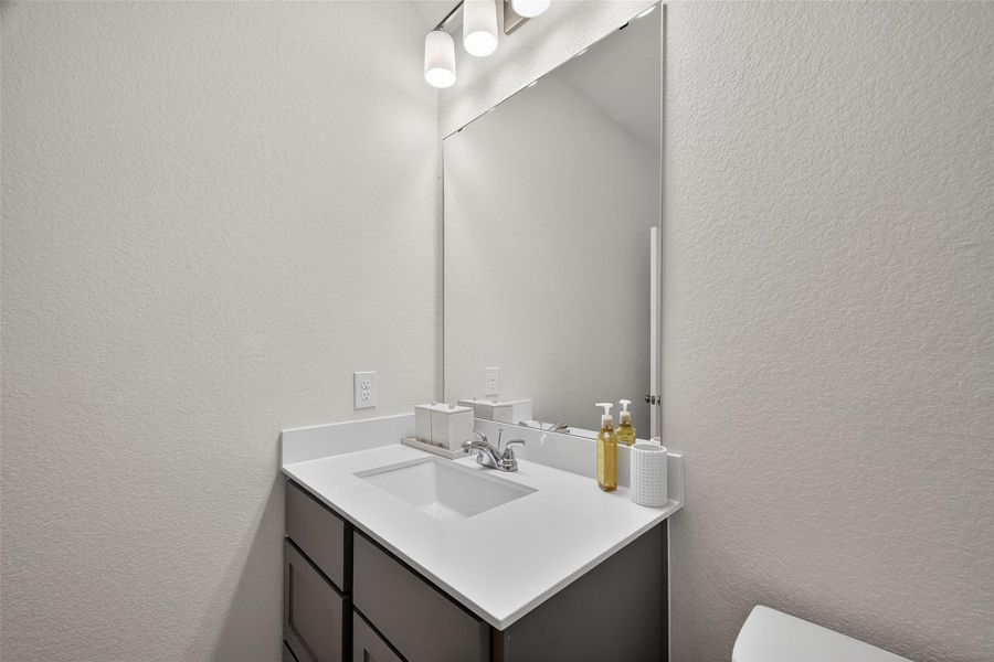 Furnished interior view inside a new home in Sienna 40', Missouri City (Image 32). Furnished interior view inside a new home in Sienna 40', Missouri City (Image 32).