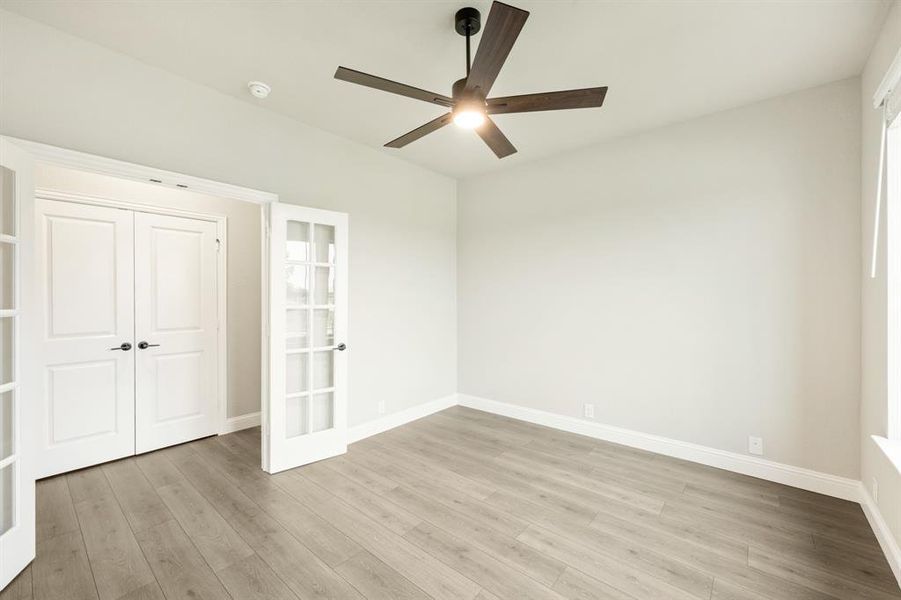 Spacious, unfurnished interior of a new home in Hulen Trails Classic 50, Fort Worth (Image 19). Spacious, unfurnished interior of a new home in Hulen Trails Classic 50, Fort Worth (Image 19).