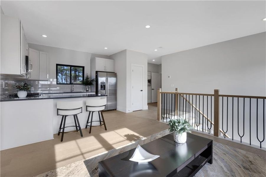 Furnished interior view inside a new home in , Milton (Image 66).