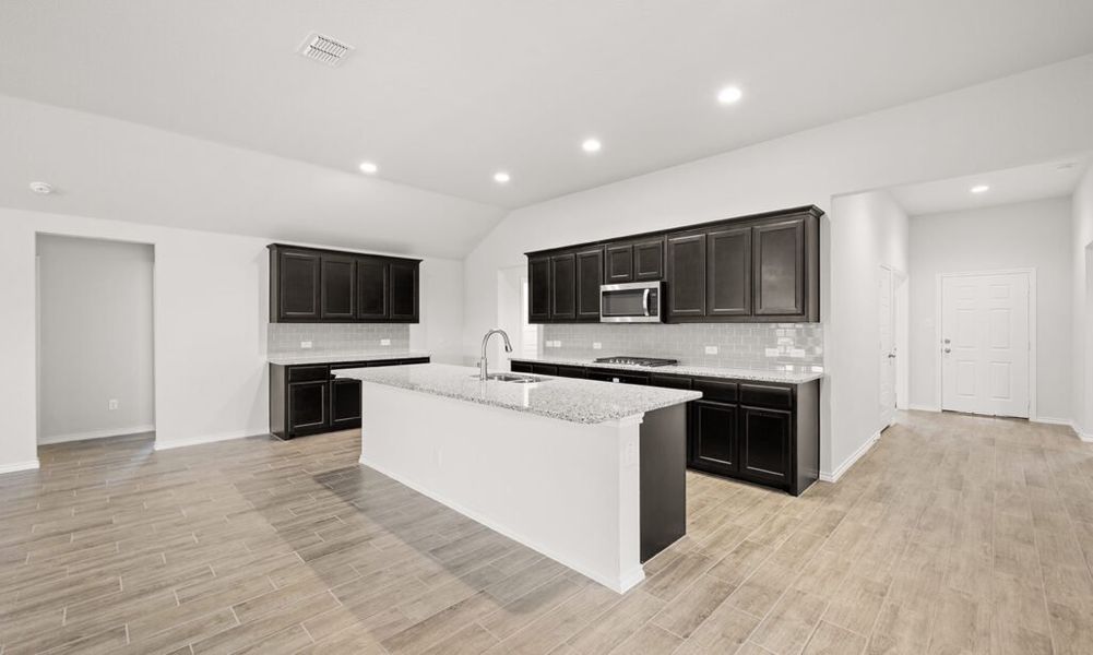 Representative exterior photo of a completed home built from the Walden II by Impression Homes in Stone Eagle, Azle, TX (Image 7).