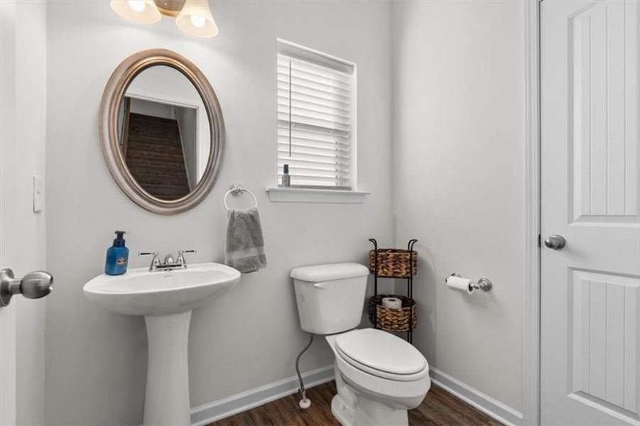 Furnished interior view inside a new home in Jackson Farm, Cartersville (Image 38).