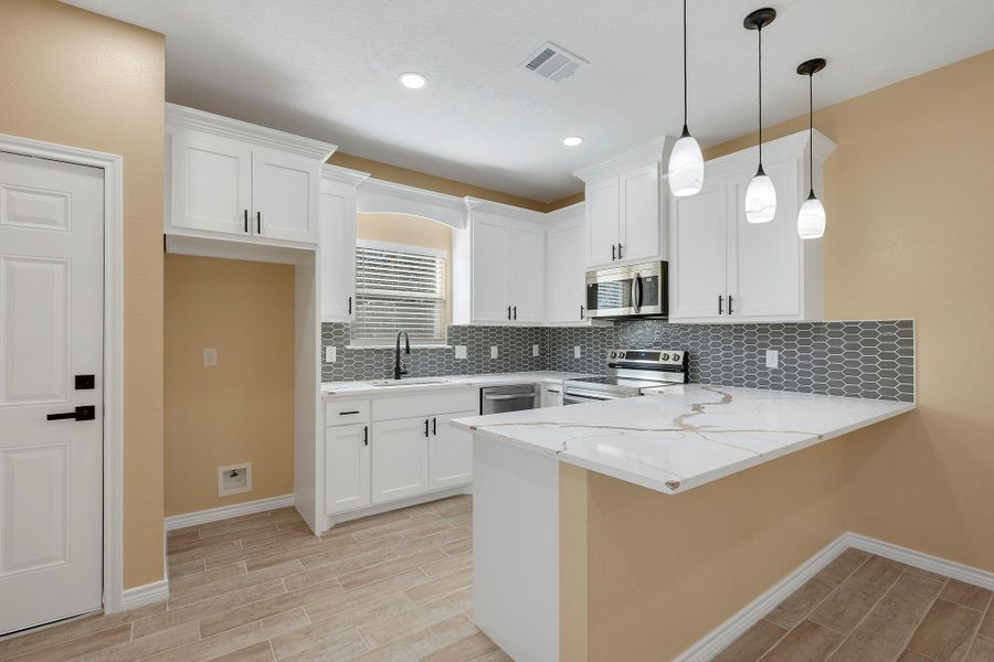 Furnished interior view inside a new home in , Bryan (Image 4). Furnished interior view inside a new home in , Bryan (Image 4).