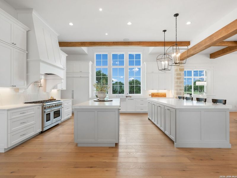 Furnished interior view inside a new home in , Boerne (Image 14).
