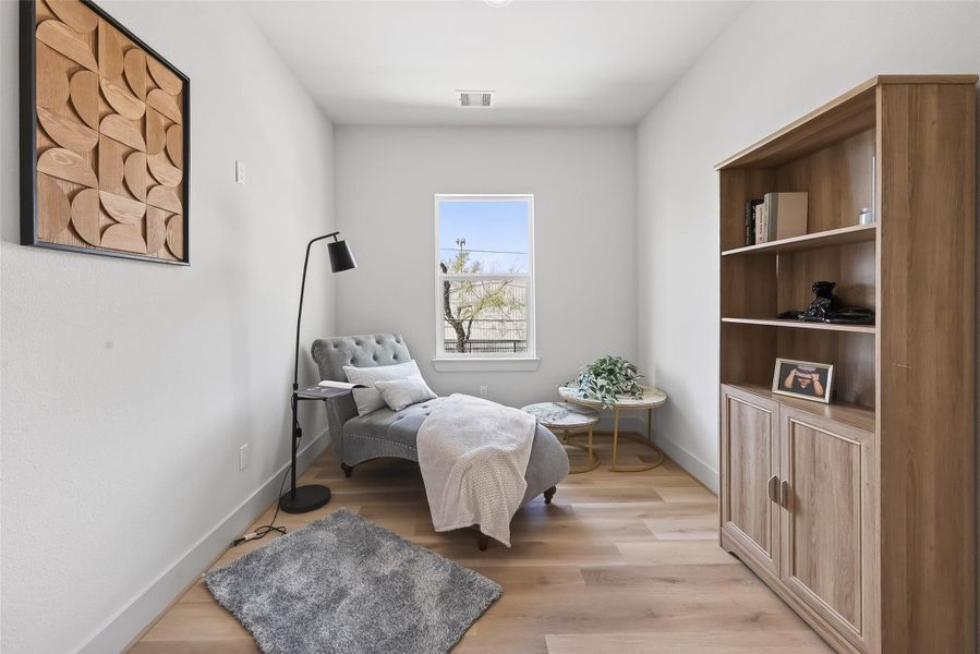 Furnished interior view inside a new home in , Houston (Image 13).