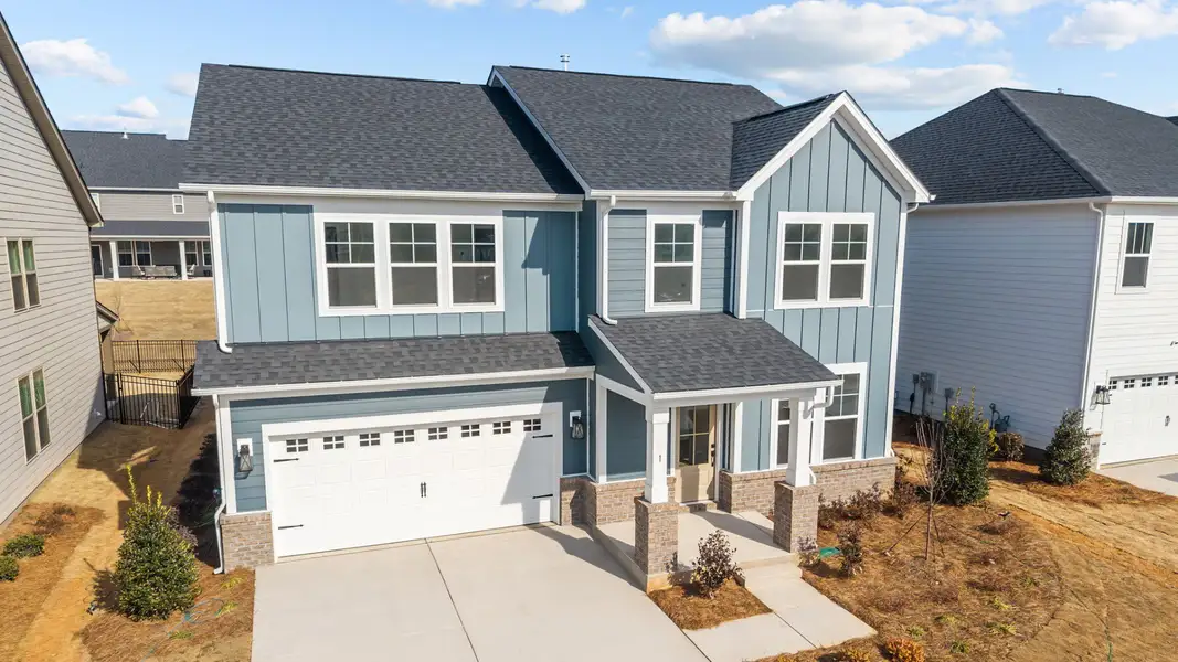 The Burton Plan in Lakeside Glen by DBR Homes in York, SC