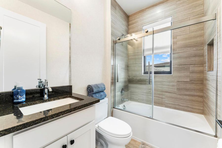 Furnished interior view inside a new home in , Palm Beach Gardens (Image 33).