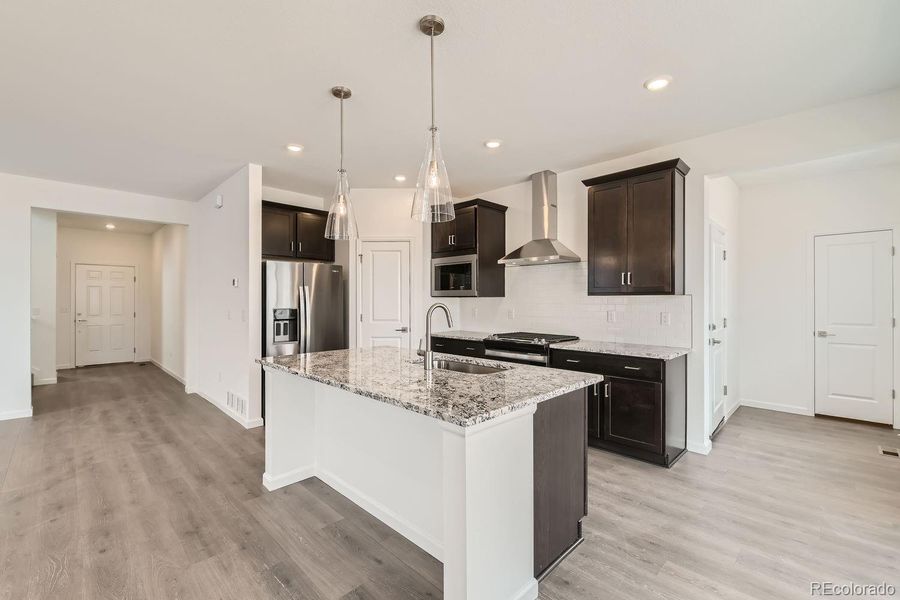 Furnished interior view inside a new home in Wolf Creek Run, Strasburg (Image 6).