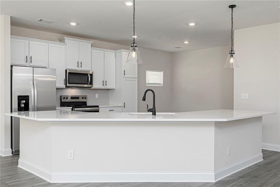 Furnished interior view inside a new home in Mount Tabor Pointe, Dallas (Image 7).