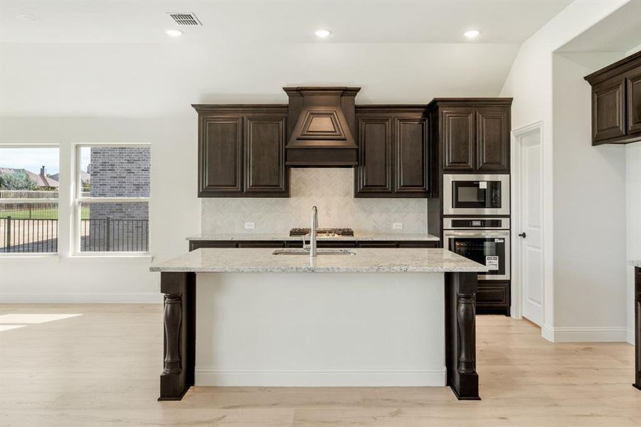 Furnished interior view inside a new home in Abe's Landing, Granbury (Image 6). Furnished interior view inside a new home in Abe's Landing, Granbury (Image 6).