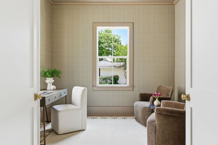 Furnished interior view inside a new home in , Mount Pleasant (Image 45).