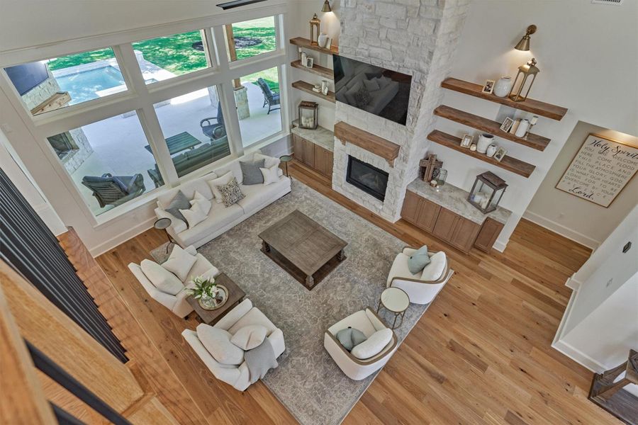 Furnished interior view inside a new home in , Montgomery (Image 19).