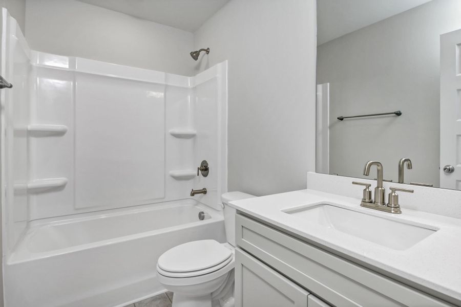 Furnished interior view inside a new home in Lake Carolina Townhomes, Columbia (Image 18).
