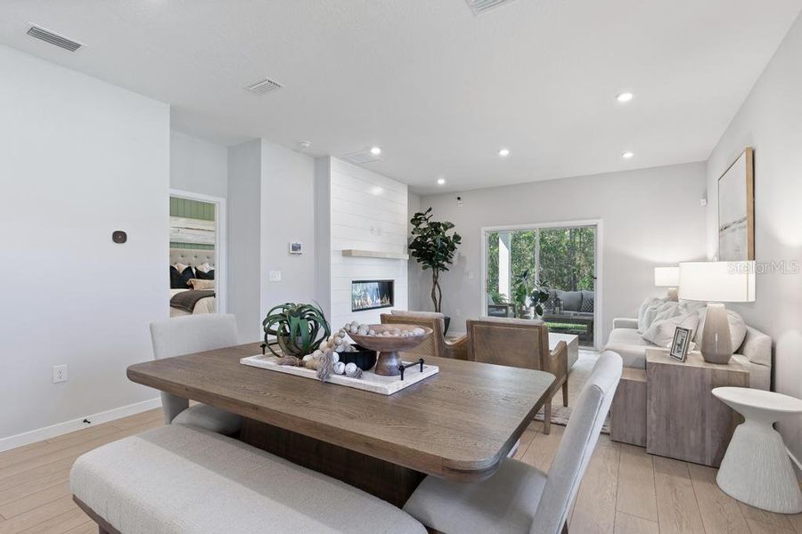 Furnished interior view inside a new home in Seminole Palms, Palm Coast (Image 15).