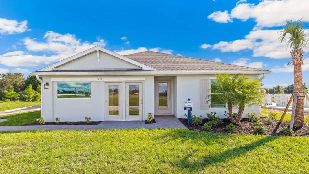 Exterior details and patio area of a home in , Port Charlotte (Image 2). Exterior details and patio area of a home in , Port Charlotte (Image 2).