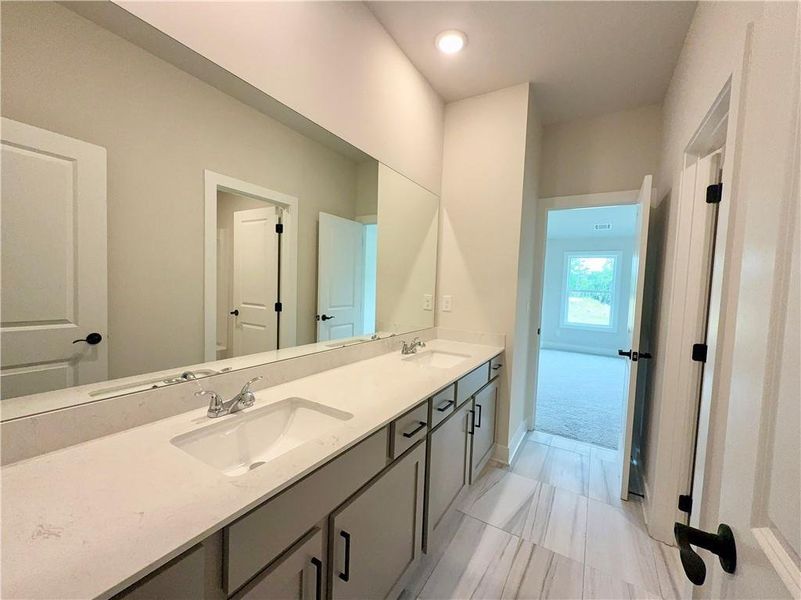 Furnished interior view inside a new home in , Hoschton (Image 17).