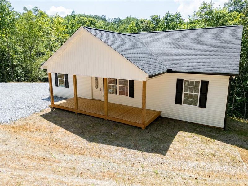 Exterior details and patio area of a home in , Dahlonega (Image 3).