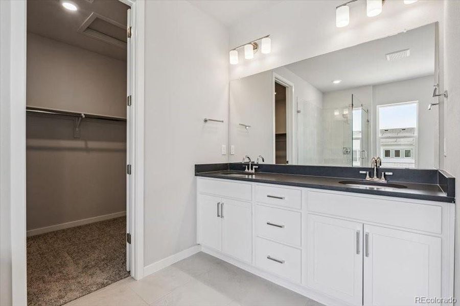 Furnished interior view inside a new home in Prestige Collection at Parkdale Commons, Lafayette (Image 7). Furnished interior view inside a new home in Prestige Collection at Parkdale Commons, Lafayette (Image 7).