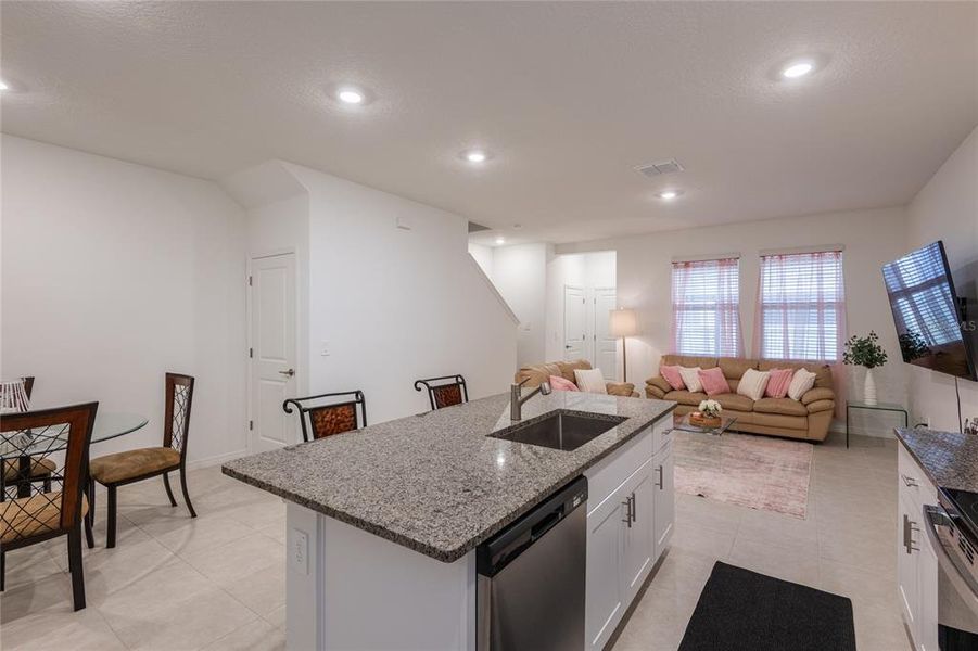 Furnished interior view inside a new home in , Tampa (Image 13).