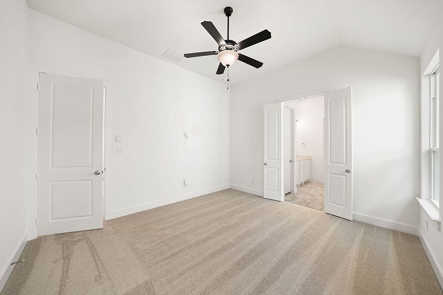 Spacious, unfurnished interior of a new home in Cottages of Celina, Celina (Image 27). Spacious, unfurnished interior of a new home in Cottages of Celina, Celina (Image 27).