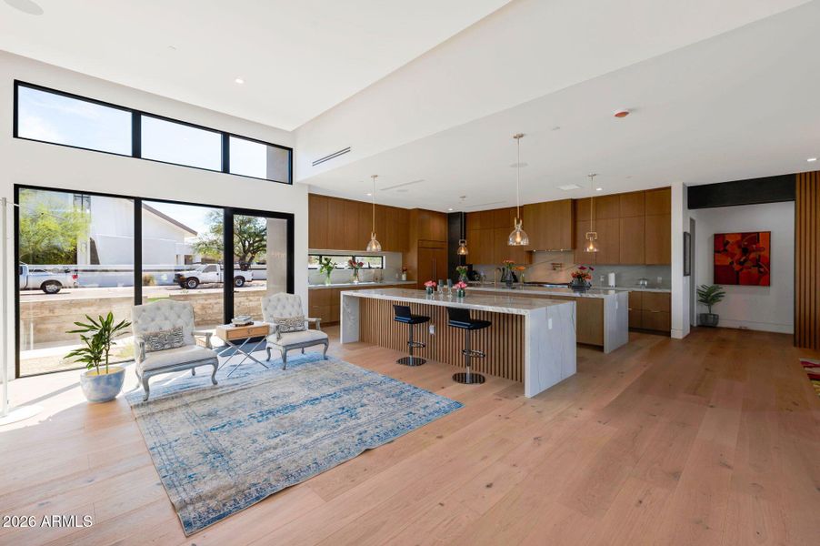 Open Front roo facing South