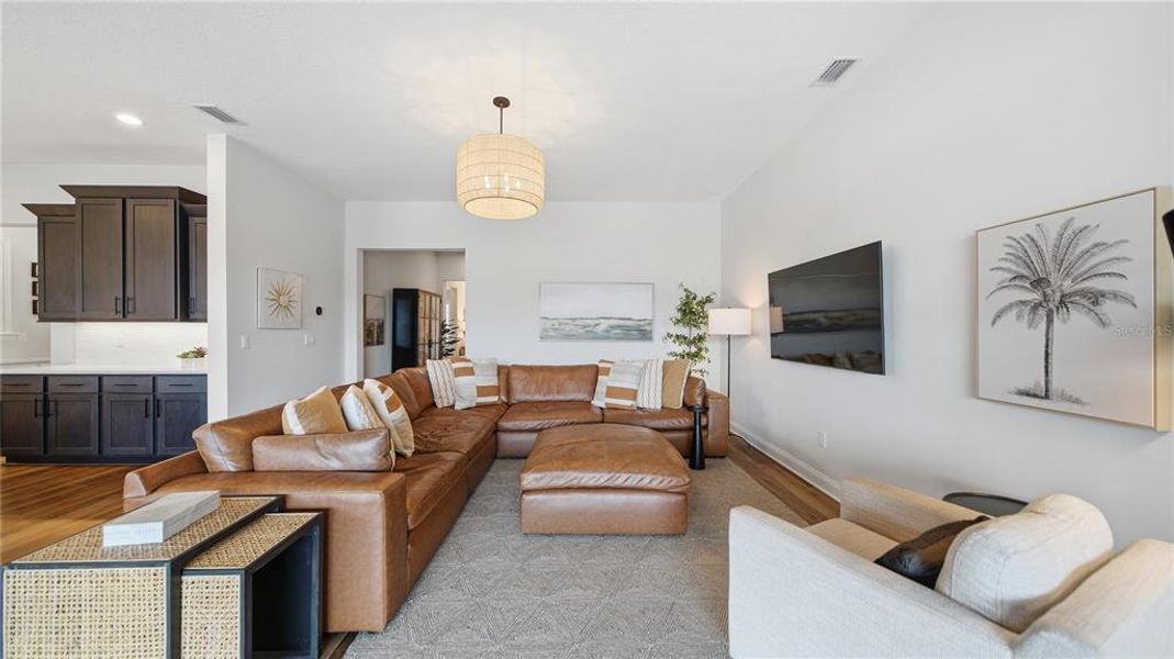 Furnished interior view inside a new home in , St. Augustine (Image 79).