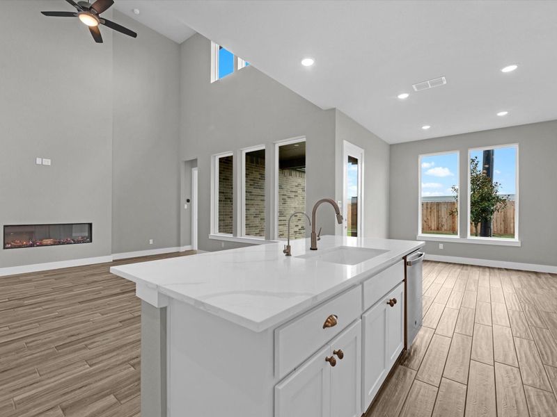 Furnished interior view inside a new home in Pecan Ridge, Fulshear (Image 10). Furnished interior view inside a new home in Pecan Ridge, Fulshear (Image 10).