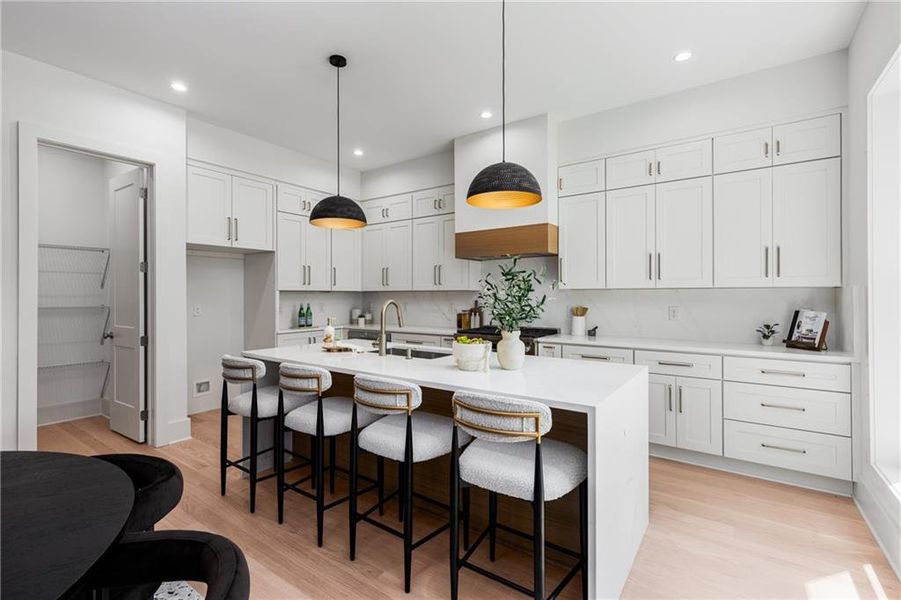 Furnished interior view inside a new home in , Smyrna (Image 8).