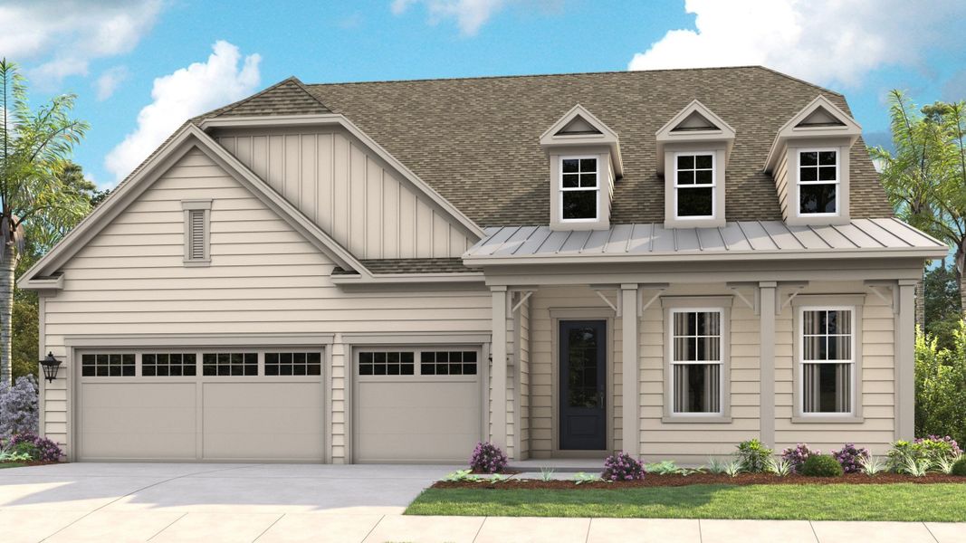Elevation Farmhouse | Hardie Siding Elevation Farmhouse | Hardie Siding