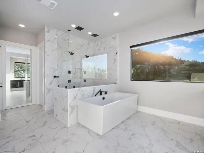 Furnished interior view inside a new home in , San Antonio (Image 50).