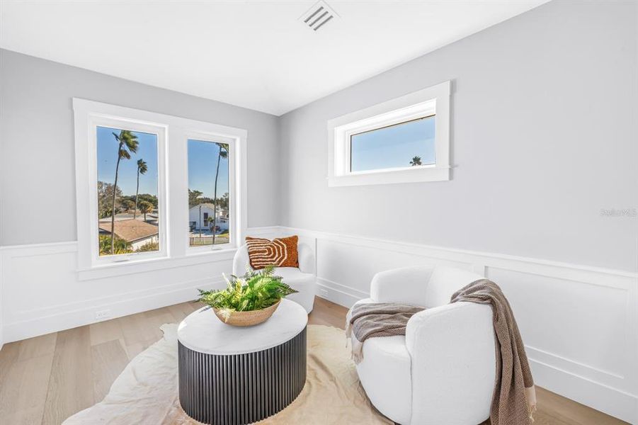 Furnished interior view inside a new home in , St. Petersburg (Image 10).